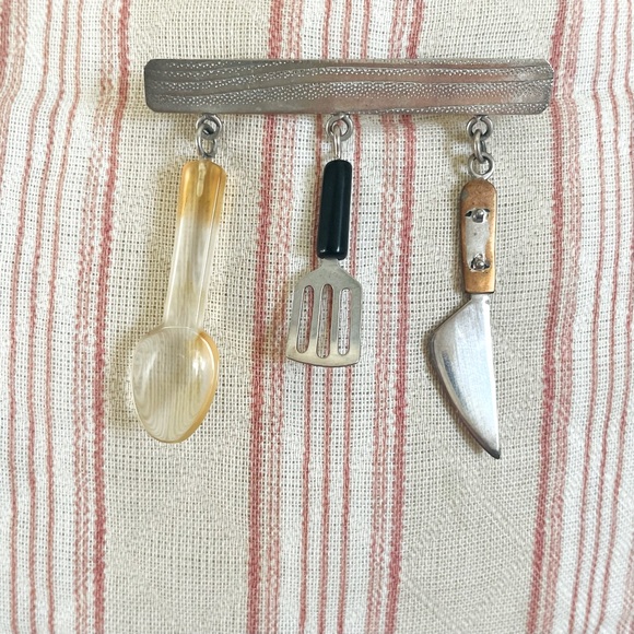 Vintage GMFW Sterling Silver Chef’s Brooch Pin - Picture 6 of 7